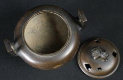 Bronze censer Koro bronze 1880