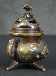 Bronze censer Ryu 1880