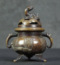 Bronze censer Ryu 1880