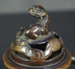 Bronze censer Ryu 1880