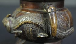 Bronze censer Ryu 1880