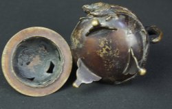 Bronze censer Ryu 1880