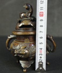 Bronze censer Ryu 1880