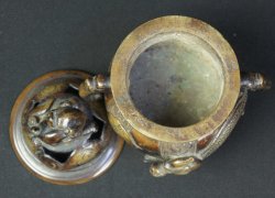 Bronze censer Ryu 1880