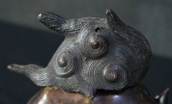 Bronze censer Shishi 1800