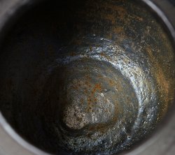 Bronze Chagama cast iron1980