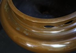 Bronze Chagama cast iron1980