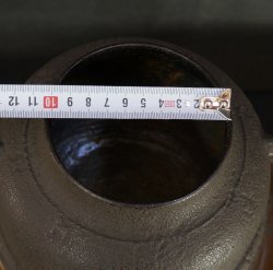 Bronze Chagama cast iron1980