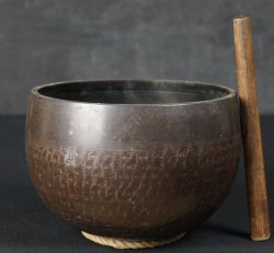 Bronze Chanting temple bell 1950