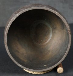 Bronze Chanting temple bell 1950