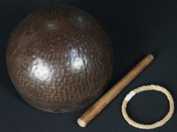 Bronze Chanting temple bell 1950