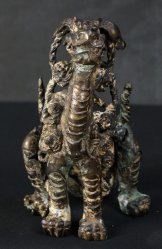 Bronze Shishi lion dog 1800