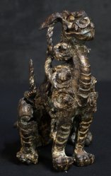 Bronze Shishi lion dog  1800