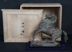 Bronze horse Kogun 1972