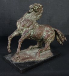 Bronze horse Kogun 1972