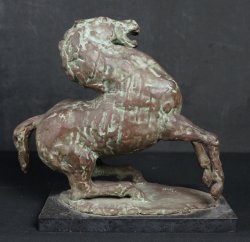 Bronze horse Kogun 1972