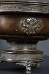 Bronze Ikebana vase 1880