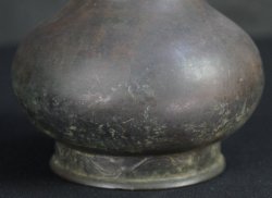 Bronze minimalist vase 1800
