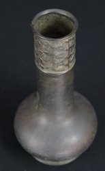 Bronze minimalist vase 1800