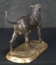 Bronze sculpture Inu 1970