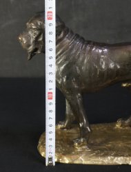 Bronze sculpture Inu 1970