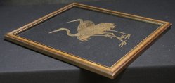 Bronze tsuru birds 1980