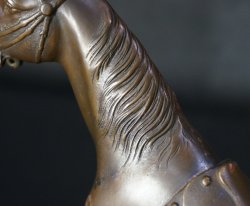 Bronze Uma sculpture 1900