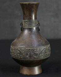 Bronze vase 1880 Meiji art