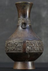 Bronze vase 1880 Meiji art