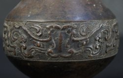 Bronze vase 1880 Meiji art