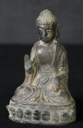 Buddha bronze altar 1880