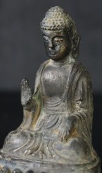 Buddha bronze altar 1880