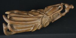 Japan wood sculpture 1800s