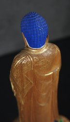 Buddha wood carving 1970 r