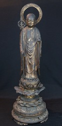 Jisobosatsu Buddhist wood sculpture 1700s