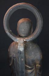 Jisobosatsu Buddhist wood sculpture 1700s
