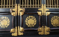 Buddhist altar doors 1880