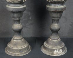 Buddhist altar lamps 1880