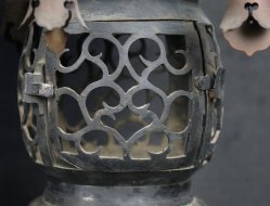 Buddhist altar lamps 1880