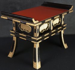 Buddhist altar offering 1900