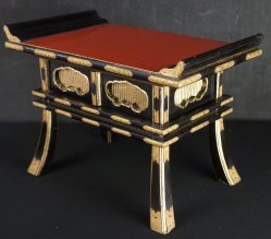 Buddhist altar offering 1900