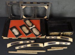 Buddhist altar offering 1900