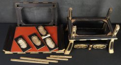 Buddhist altar offering 1900