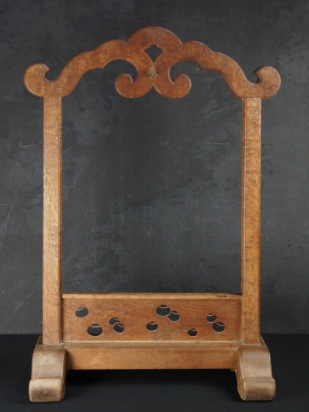 Buddhist bell stand 1880 Keyaki