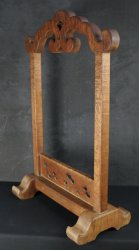 Buddhist bell stand 1880 Keyaki