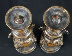 Buddhist candle stand 1900