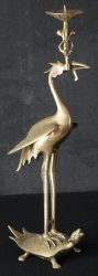 Buddhist candle stand 1950