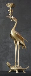 Buddhist candle stand 1950