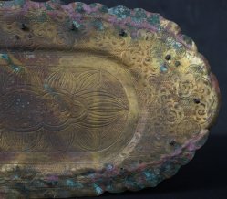 Buddhist gilded bronze 1800