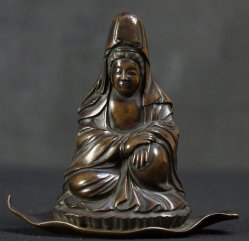Buddhist Kannon lost wax 1830
